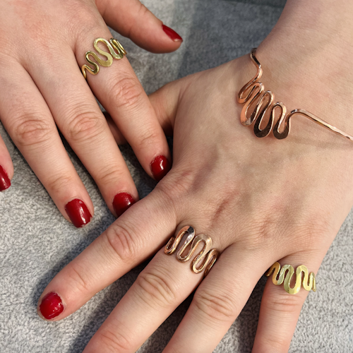 Course: Wavy Ring and Bangle