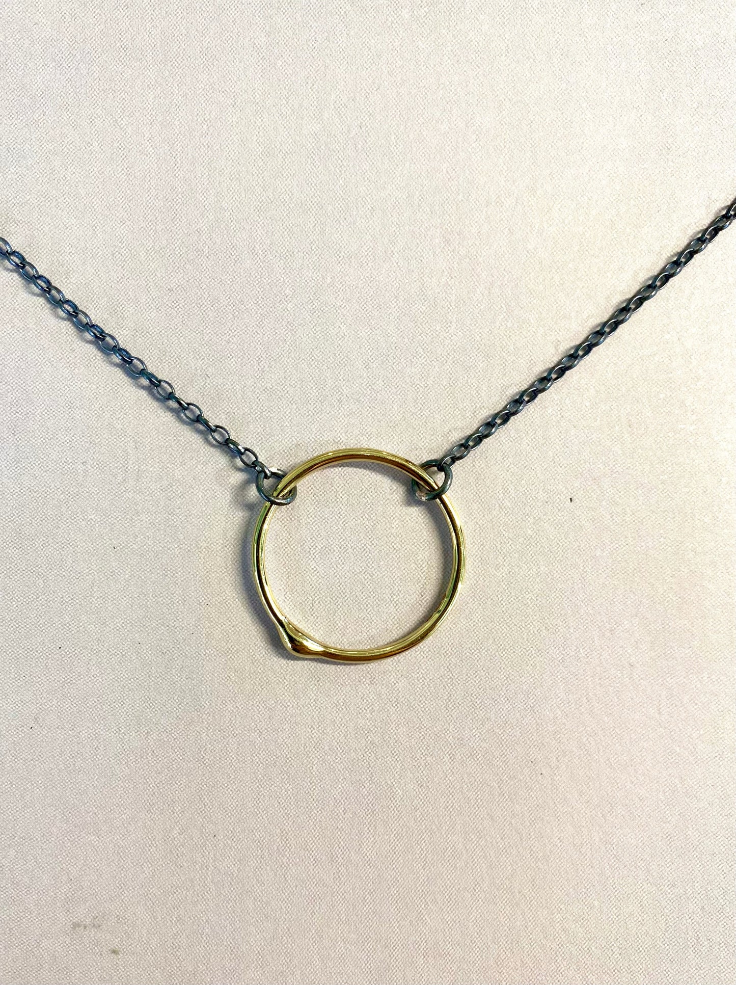9ct Gold Gwlith Necklace