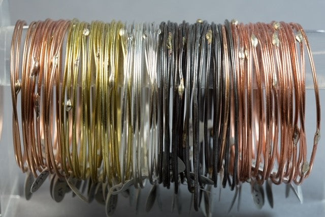 'Gwlith' Stacking bangle