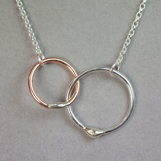 Mixed metal jewellery