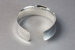 Annwn Silver Cuff Bracelet