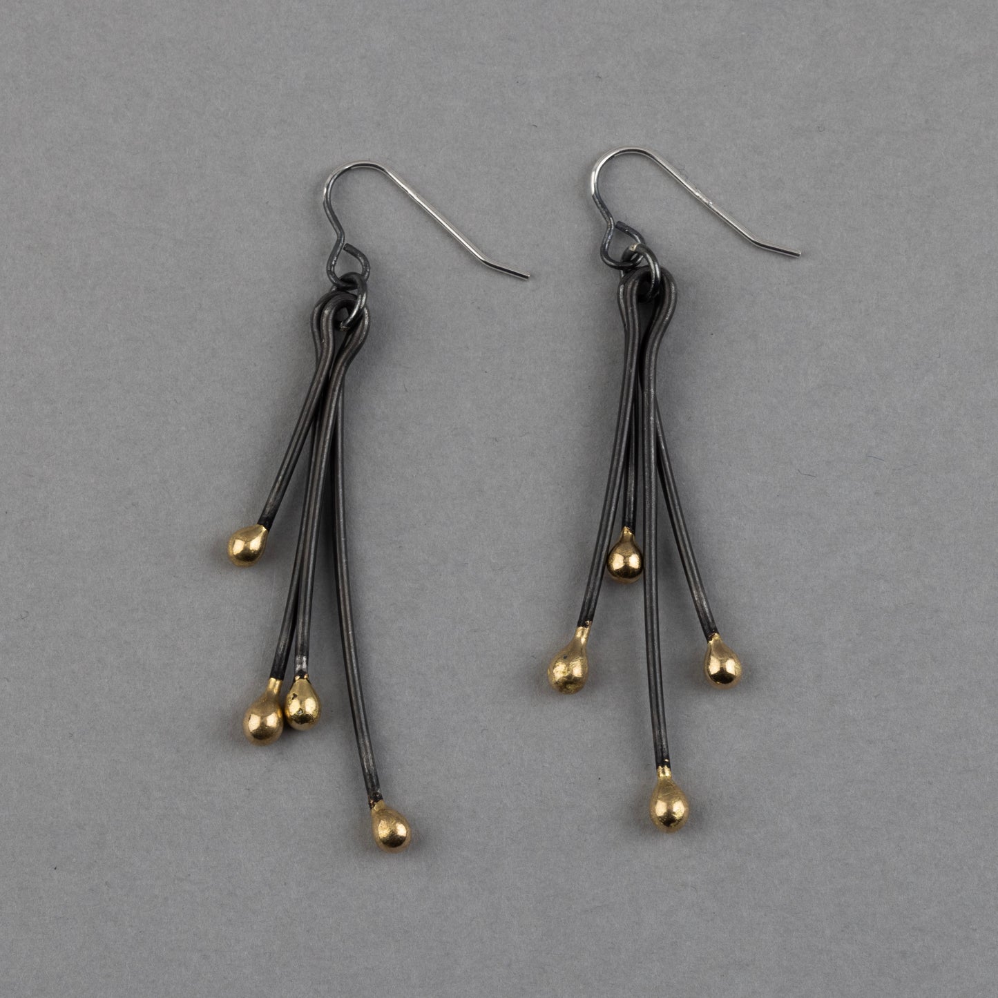 ‘Gwlith' drop Earrings